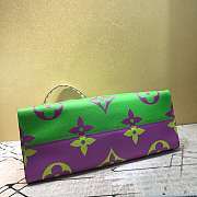 Louis Vuitton Onthego Handbag Green/Purple M44570 41cm - 5