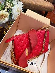 Louis Vuitton Coussin PM Red M57792 26x20x12cm - 5