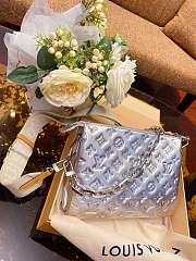 Louis Vuitton Coussin PM Silver M57792 26x20x12cm - 2