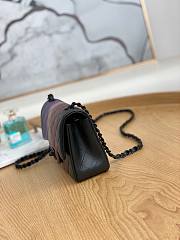 Chanel Small Evening Shoulder Flap Bag Multicolor Black/Pink 20cm - 2