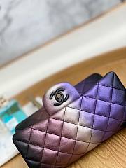 Chanel Small Evening Shoulder Flap Bag Multicolor Black/Pink 20cm - 5