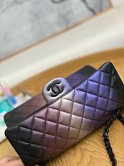 Chanel Evening Shoulder Flap Bag Multicolor Black/Pink 25x15x6cm - 3
