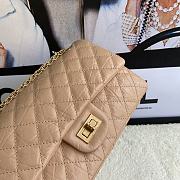 Chanel 2.55 Reissue Handbag Aged Calfskin Beige A37586 16x24x7.5cm - 2