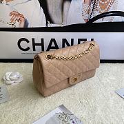 Chanel 2.55 Reissue Handbag Aged Calfskin Beige A37586 16x24x7.5cm - 4