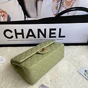 Chanel 2.55 Reissue Handbag Aged Calfskin Green A37586 16x24x7.5cm - 2