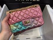 Chanel Mini 2.55 Rainbow Reissue Multicolor 20cm - 3