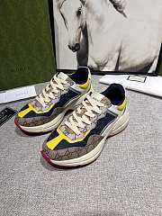 Gucci GG Rhyton Sneaker Beige/Yellow 620185 - 1