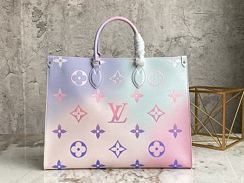 Louis Vuitton Onthego GM Sunrise Pastel Pink M46076 41x34x19cm