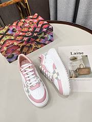 Louis Vuitton Time Out Sneaker White/Pink 1A9PYW - 6