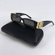 Balenciaga Unisex Sunglasses Black BB0095S  - 1