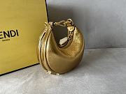 Fendi Nano Fendigraphy Golden Leather 7AS089 16.5x14x5cm - 2