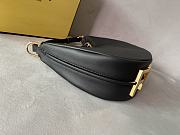 Fendi Small Fendigraphy Leather Black 8BR798 29x24.5x10cm - 4