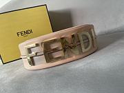 Fendi Small Fendigraphy Leather Creme 8BR798 29x24.5x10cm - 5