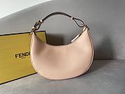 Fendi Small Fendigraphy Leather Creme 8BR798 29x24.5x10cm - 3