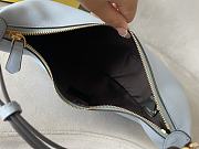 Fendi Small Fendigraphy Leather Blue 8BR798 29x24.5x10cm - 3