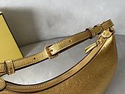 Fendi Small Fendigraphy Leather Golden 8BR798 29x24.5x10cm - 5