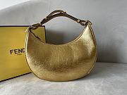 Fendi Small Fendigraphy Leather Golden 8BR798 29x24.5x10cm - 3