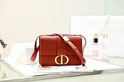 Dior 30 Montaigne Bag Red M9203 24x17x8cm - 1