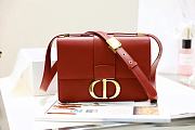 Dior 30 Montaigne Bag Red M9203 24x17x8cm - 5