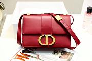 Dior 30 Montaigne Bag Red M9203 24x17x8cm - 3