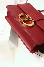 Dior 30 Montaigne Bag Red M9203 24x17x8cm - 2