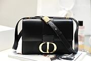 Dior 30 Montaigne Bag Black M9203 24x17x8cm - 4