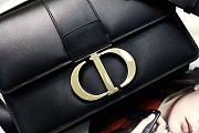Dior 30 Montaigne Bag Black M9203 24x17x8cm - 2