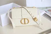 Dior 30 Montaigne Bag White M9203 24x17x8cm - 4