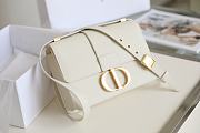 Dior 30 Montaigne Bag White M9203 24x17x8cm - 2