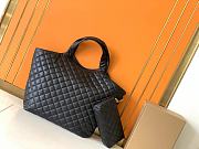 Ysl Icare Maxi Shopping Bag Black 698651 58x43x8cm - 6