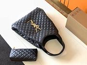 Ysl Icare Maxi Shopping Bag Black 698651 58x43x8cm - 4