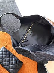 Ysl Icare Maxi Shopping Bag Black 698651 58x43x8cm - 3