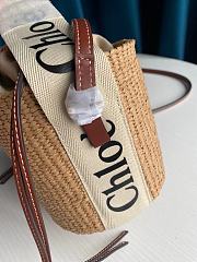 Chloe Small Woody Basket White CHC21 17x16x16cm - 2