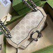 Gucci Mini Dionysus GG Bag Beige/White 421970 20x15.5x5cm - 4