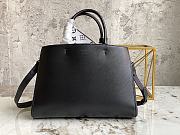Louis Vuitton Marelle Tote MM Grained Epi Leather Black M59954 30x21x13cm - 5