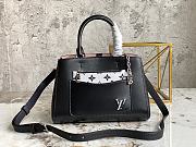 Louis Vuitton Marelle Tote PM Grained Epi Leather Black M59952 25x17x11cm - 1