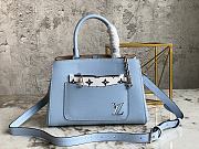 Louis Vuitton Marelle Tote PM Grained Epi Leather Blue M59950 25x17x11cm - 1