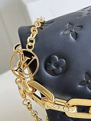 Louis Vuitton Coussin Belt Bag Monogram Pattern Black M81127 13x11x6cm - 4