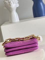 Louis Vuitton Coussin Belt Bag Monogram Pattern Purple M81127 13x11x6cm - 3