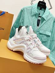 Louis Vuitton Archlight Sneaker White/Light Pink 1AA1WN - 4