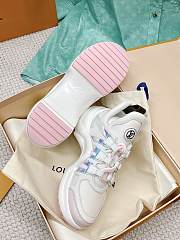 Louis Vuitton Archlight Sneaker White/Light Pink 1AA1WN - 5