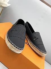 Louis Vuitton Starboard Flat Espadrille Black 1A9PNJ - 6