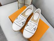 Louis Vuitton Starboard Flat Espadrille White 1A9PMN - 5