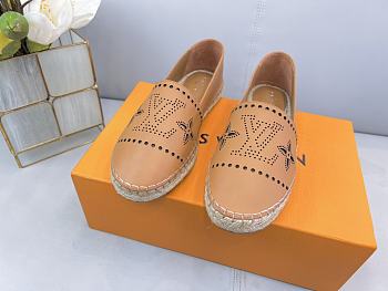 Louis Vuitton Starboard Flat Espadrille Brown 1A9POF