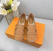 Louis Vuitton Starboard Flat Espadrille Brown 1A9POF - 6