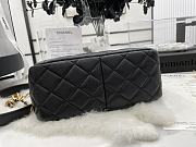 Chanel Hobo Handbag Lambskin Leather Black AS3112 20×22.5×9.5cm - 6