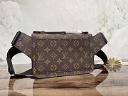Louis Vuitton S Lock Sling Bag Macassar Canvas M45807 21x15x4cm - 6