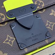 Louis Vuitton S Lock Sling Bag Macassar Canvas Brown/Green Neon M45864 21x15x4cm - 2