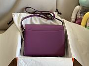 Hermes Roulis Silver-tone Metal Purple 19cm - 6