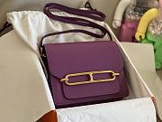 Hermes Roulis Gold-tone Metal Purple 19cm - 5